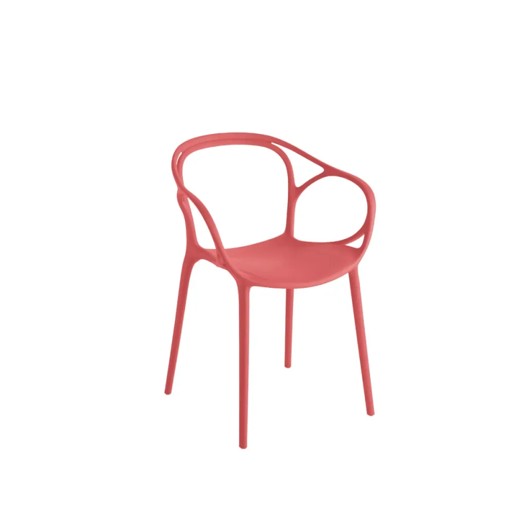 Sedie moderne "Mistral" da pranzo polipropilene versatili cm 57x55 80h ikone