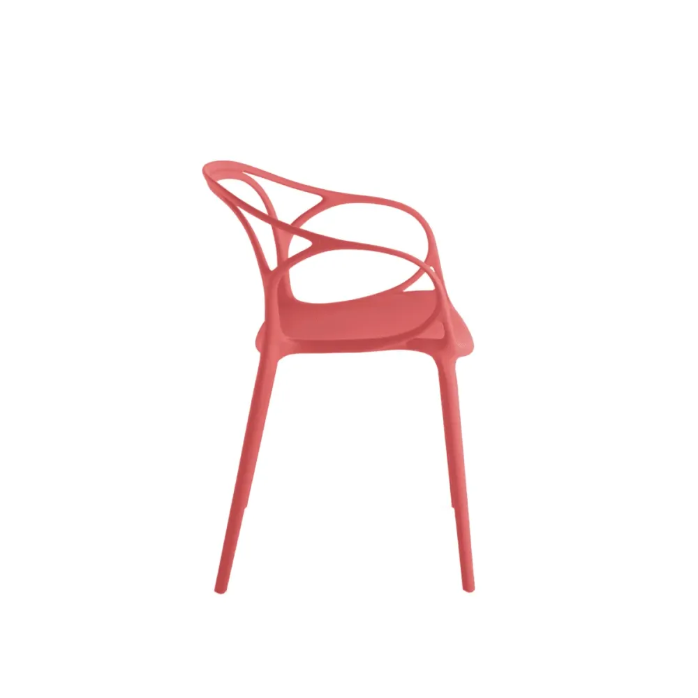 Sedie moderne "Mistral" da pranzo polipropilene versatili cm 57x55 80h ikone