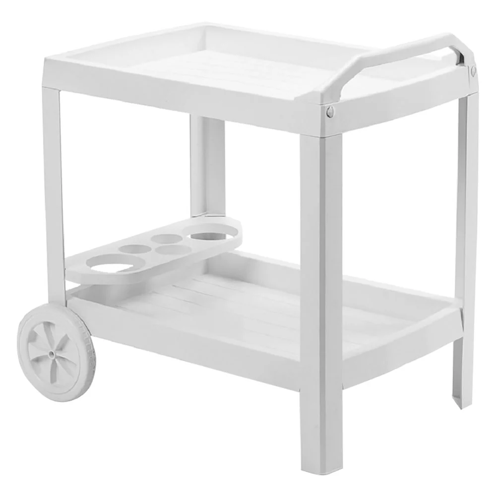 IPAEPROGARDEN - Carrello Portavivande Plastica 'Astro' Bianco COD. 6131109