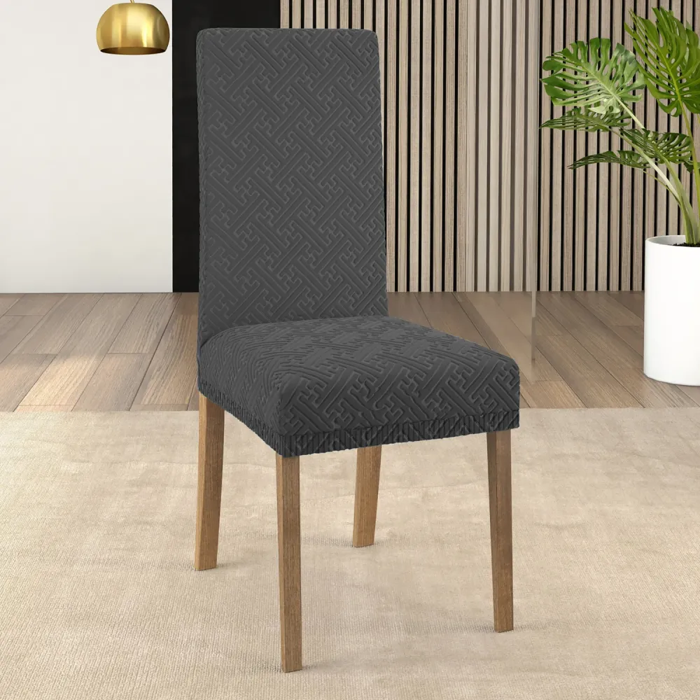 IRGE - Coprisedia Bonton tessuto bielastico Grigio scuro