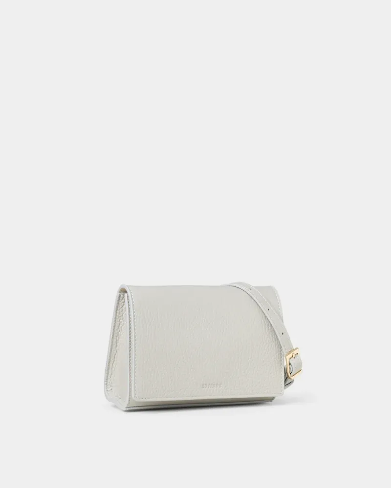 Isidora Mini Grigio Chiaro Martellato
