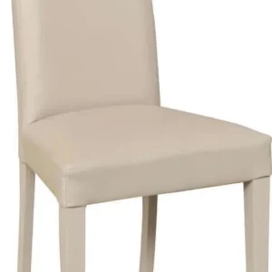 JACQUELYN - sedia moderna ecopelle Tortora Milani Home