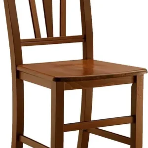 JANET - sedia legno massello Tinta noce Milani Home