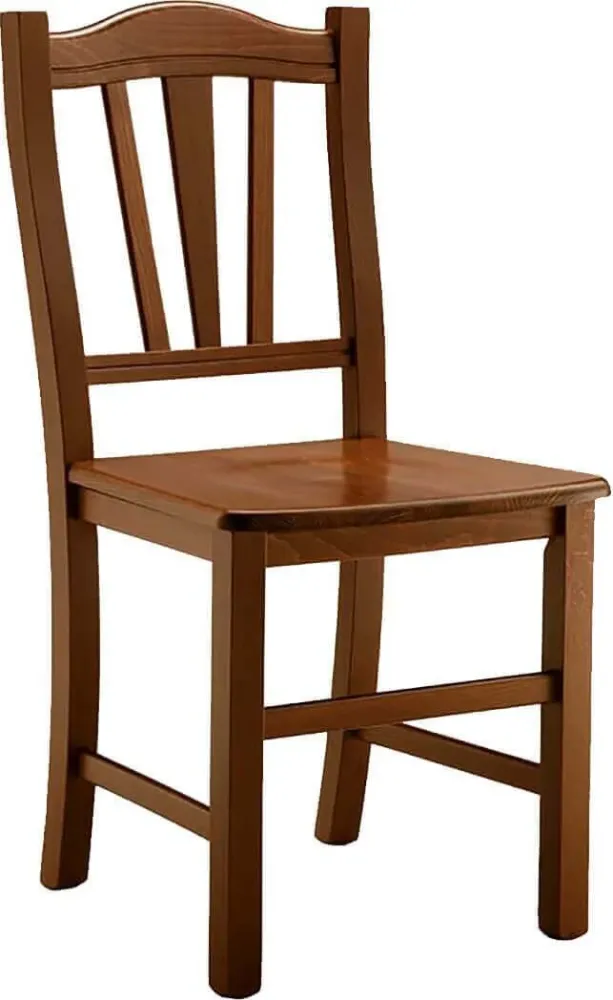 JANET - sedia legno massello Tinta noce Milani Home