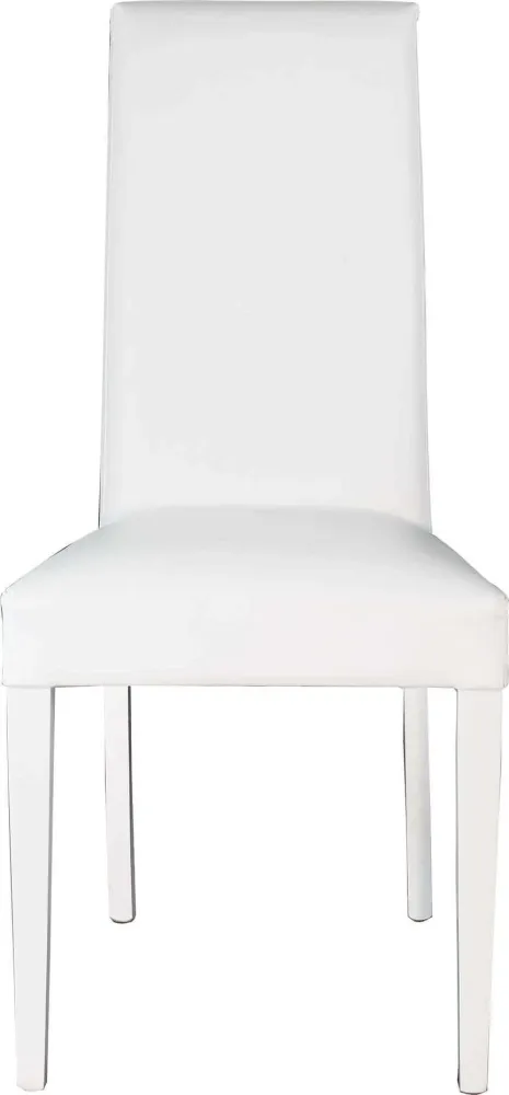 JASMIN - sedia moderna ecopelle Bianco Milani Home