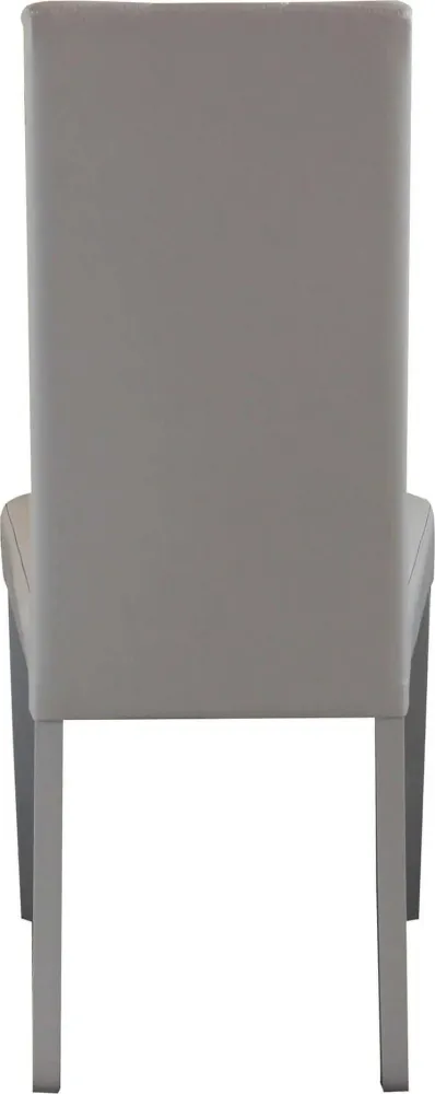 JASMIN - sedia moderna ecopelle Grigio Milani Home