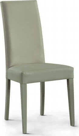 JASMIN - sedia moderna ecopelle Grigio Milani Home