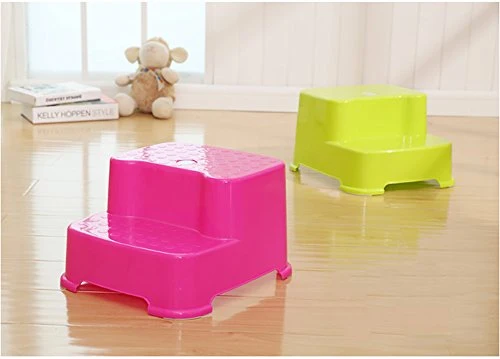 Sgabello plastica per lavabo poggiapiedi per bambini panchetta bagno antiscivolo scala per ascensori sgabello poggiapiedi...