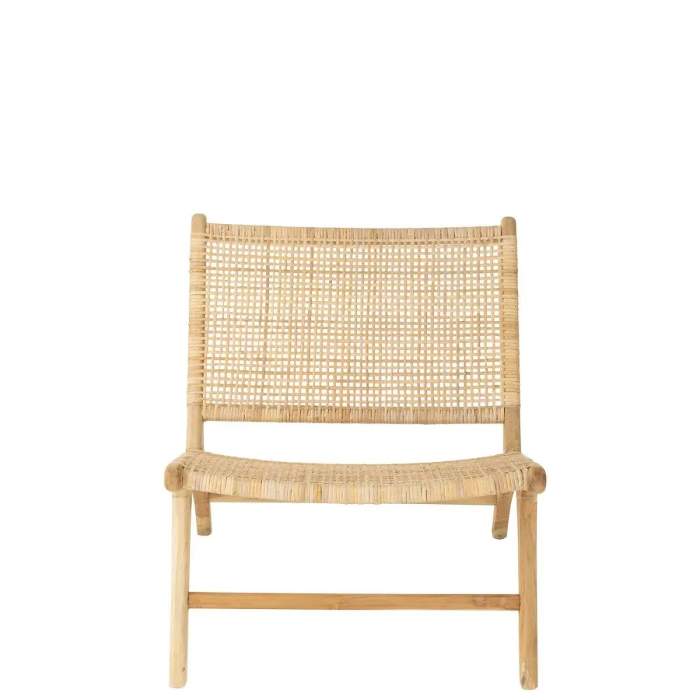 Sedia J-Line Tessuto - legno - naturale JOLIPA