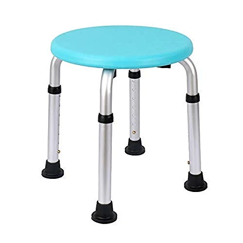 JTKDL Sedia da Doccia Bagno Sedia da Bagno per Uomo Anziano Sedia da Bagno Sgabello Antiscivolo Big Pad Sgabello per Docci...