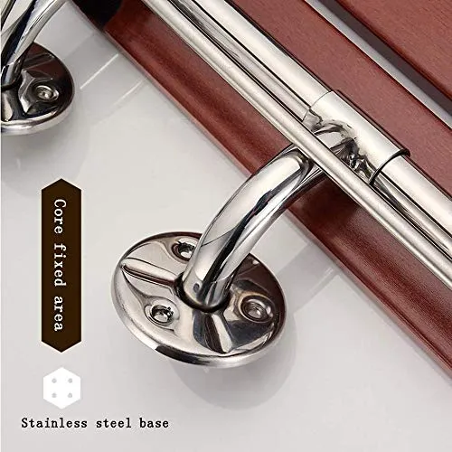 JTKDL Sedile per Doccia Sedile per Montaggio Parete Sedile Ribaltabile Sedile per Doccia Legno di Teak Sgabello per Bagno