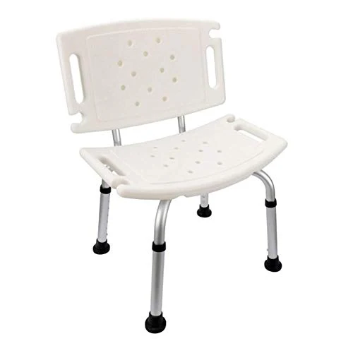 JTKDL Sgabello da Bagno Schienale Grande Vicino alla Sedia da Bagno Sedia da Doccia per Bagno Sgabello da Bagno Donne Inci...