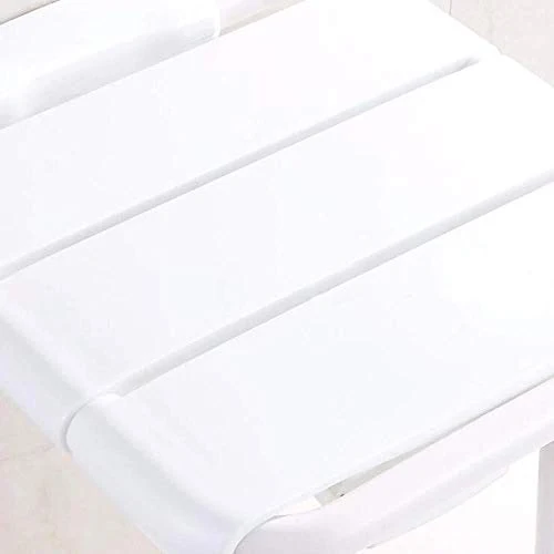 JTKDL Sgabello da Doccia Cambio Scarpe Sgabello Bagno Sedile Pieghevole Anziani Disabili Bagno Sicurezza Sedia Muro Sgabel...