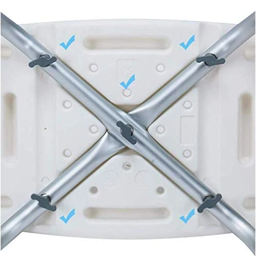 JTKDL Sgabello da Doccia Sgabello da Bagno Sgabello da Doccia Vecchio Sgabello da Bagno Antiscivolo Sedia da Doccia Sgabel...