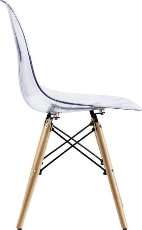 JULIETTE - sedia trasparente Trasparente Milani Home
