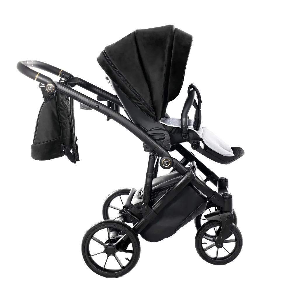 Junama Space Velur 3 1 Nero Telaio Nero