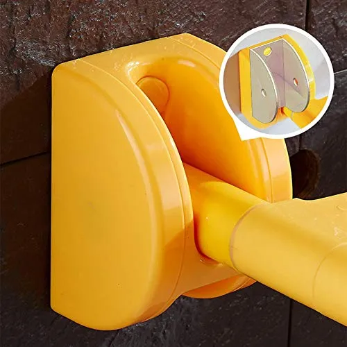 JXING Sgabello da Bagno, Sgabello da Bagno Pieghevole, Sedile Doccia Pieghevole Parete Sgabello da Bagno di Sicurezza Anti...