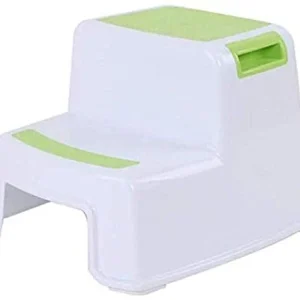KAIXIN Sgabello 2 gradini per Bambini - Sgabello per Bambini con Impugnatura Morbida Antiscivolo per Sicurezza Come WC da...