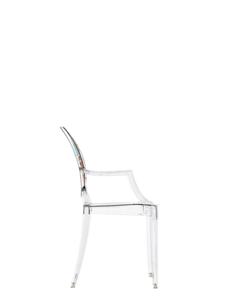Kartell Lou Lou Ghost | Sedia Kids con disegno