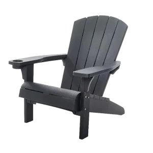 Keter - Sedia da esterno Alpine Adirondack grafite