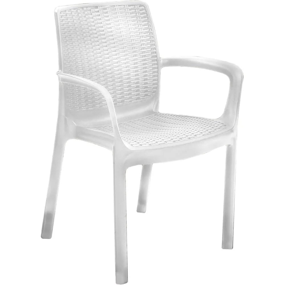Keter - Sedia da esterno Bali bianco
