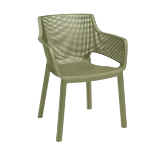 Keter - Sedia da esterno Elisa verde