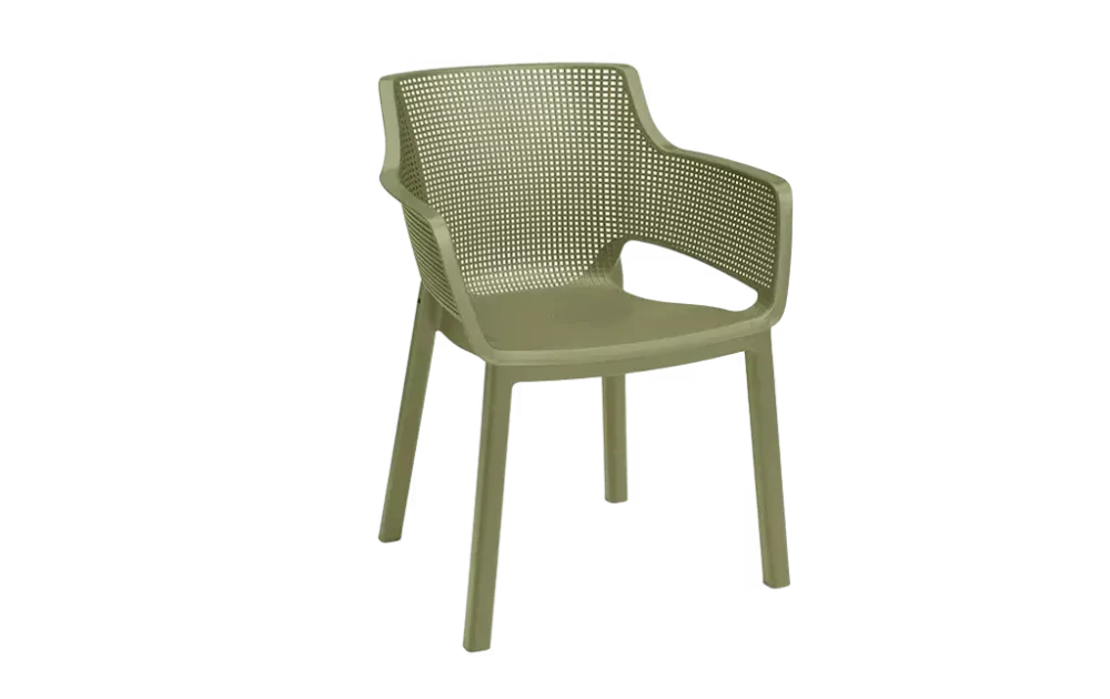 Keter - Sedia da esterno Elisa verde