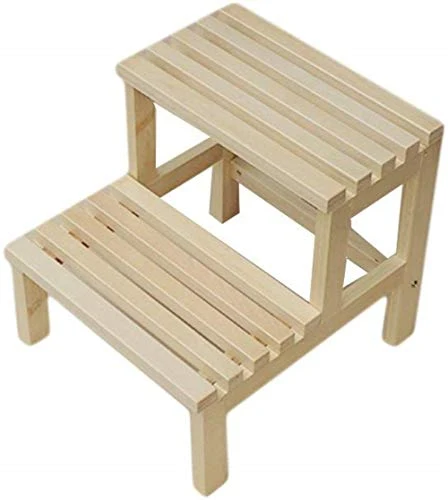 QIQIDEDIAN - Scaletta legno massiccio, sgabello multifunzione, sgabelli da bagno, sgabelli Kneeling Chair