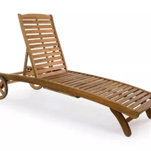 Lettino NOEMI legno d'acacia Konte