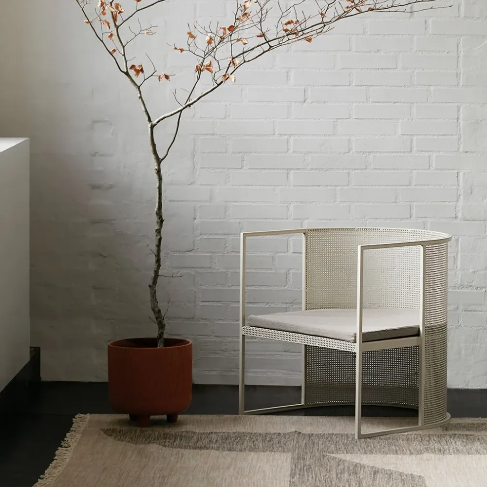 Poltrona Bauhaus bianca o nera KRISTINA DAM