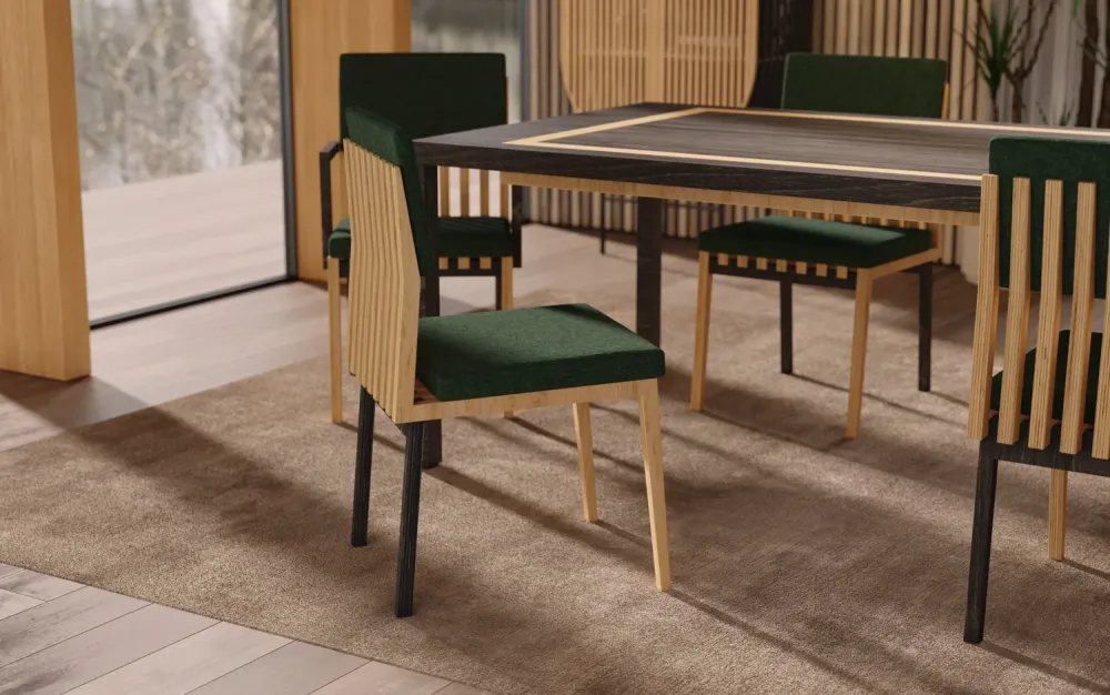 SEDIA DA PRANZO Lyre LAENGSEL