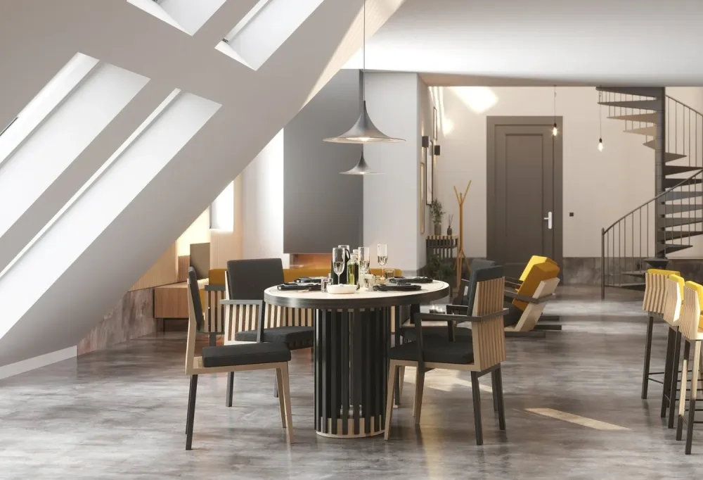 SEDIA DA PRANZO Lyre LAENGSEL