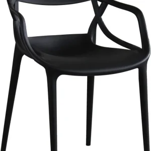 LALU - sedia plastica Nero Milani Home