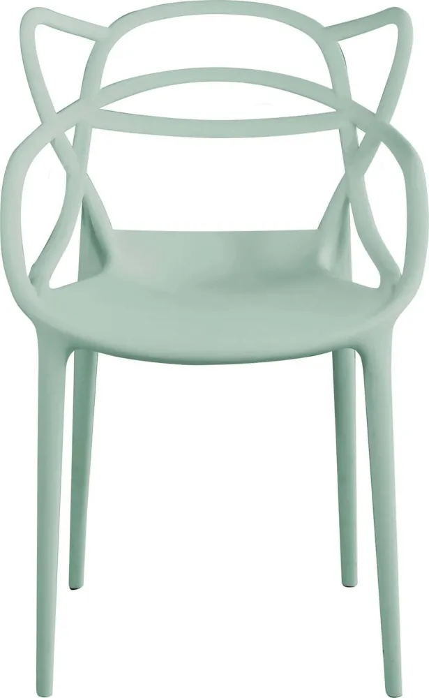 LALU - sedia plastica Verde Milani Home