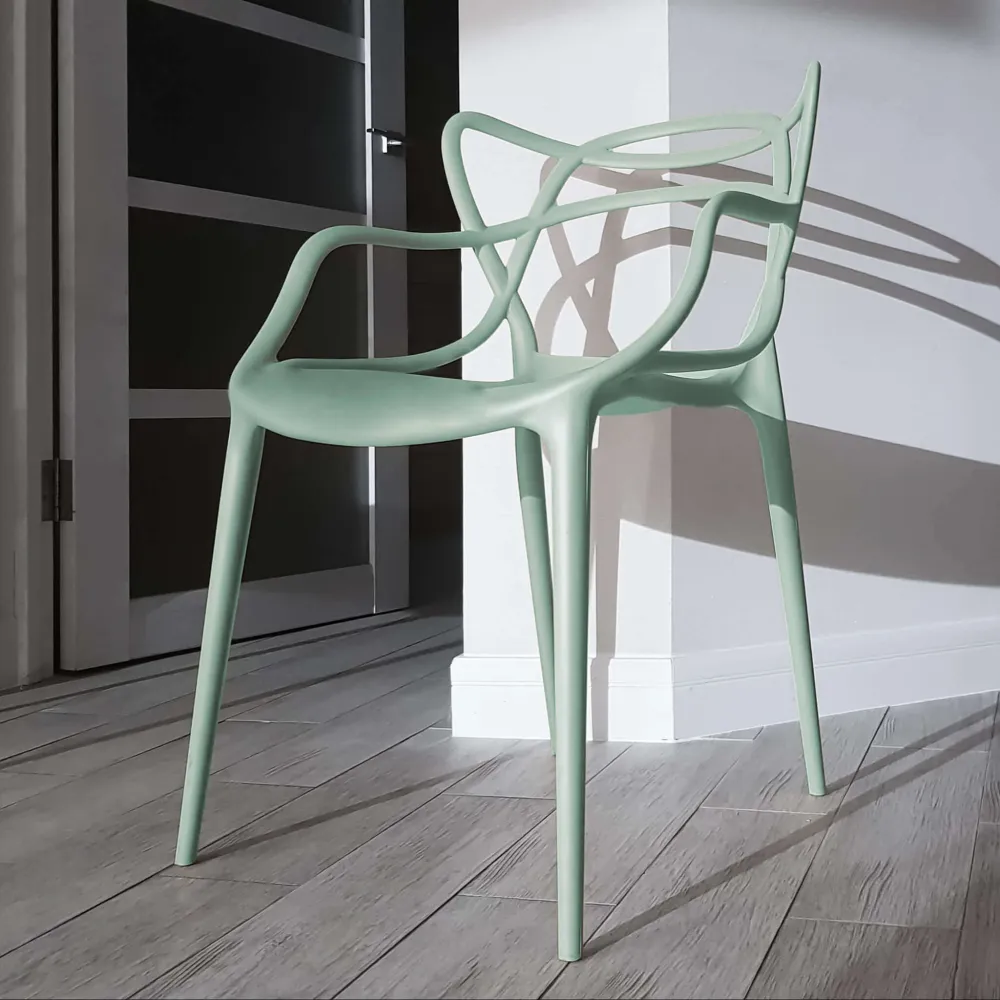 LALU - sedia plastica Verde Milani Home