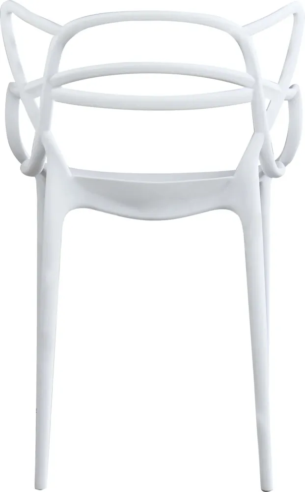 LALU - set di 6 sedie plastica Bianco Milani Home