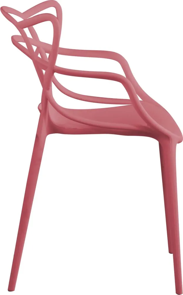 LALU - set di 6 sedie plastica Rosa Milani Home