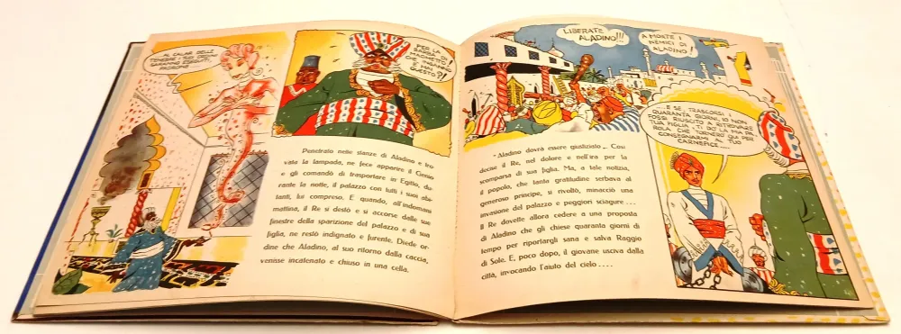 La lampada di Aladino Mille e una notte - B.E.. Grande parata fiaba - RVSa1010