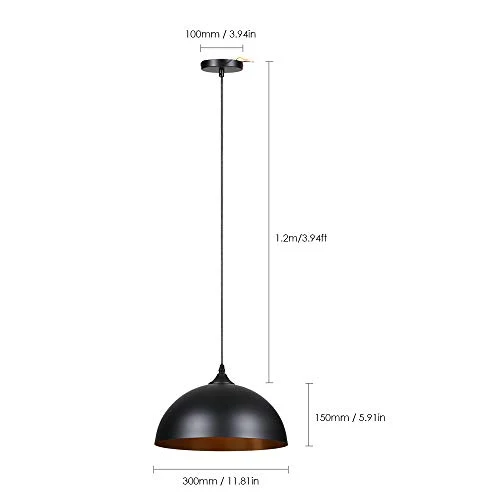 Lampadari Sospensione Vintage Industriale, Tomshine Lampadario Ferro...