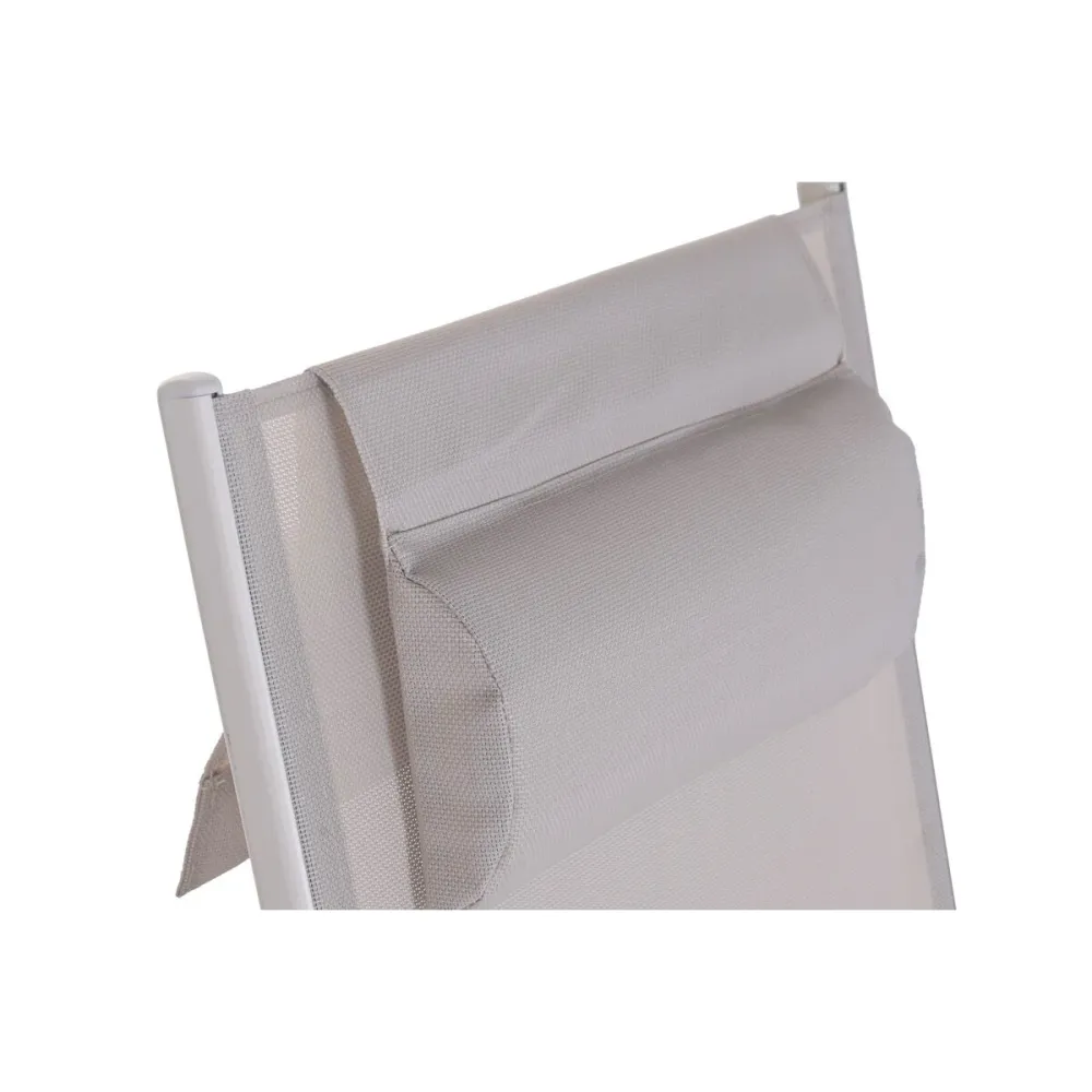 Lettino Home ESPRIT Crema 199 X 63 X 101 CM