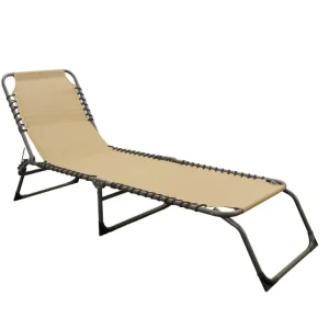 LETTINO PIEGHEVHEVOLE - 190X58 cm - beige