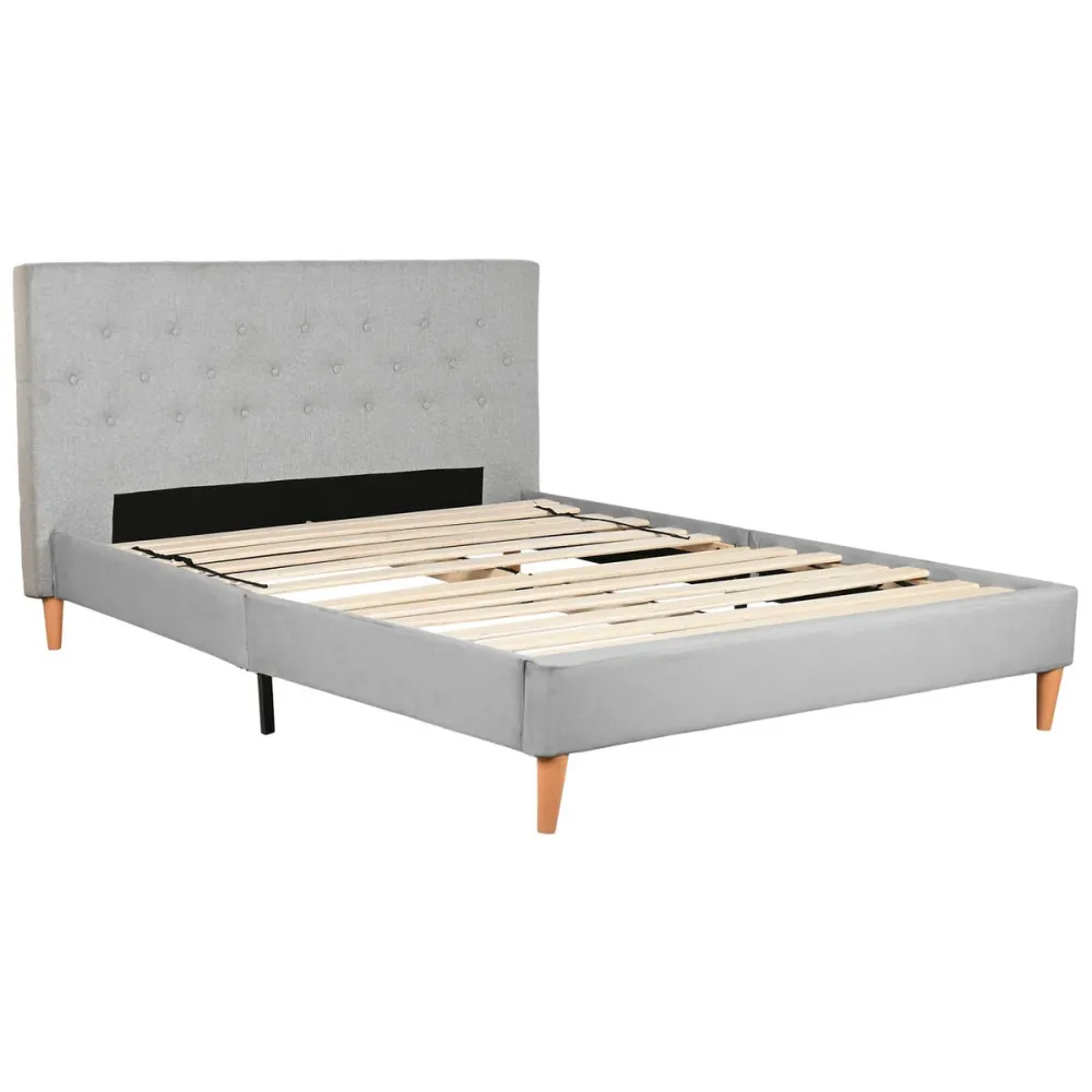Letto Home ESPRIT Grigio chiaro 170 X 219 X 104 CM