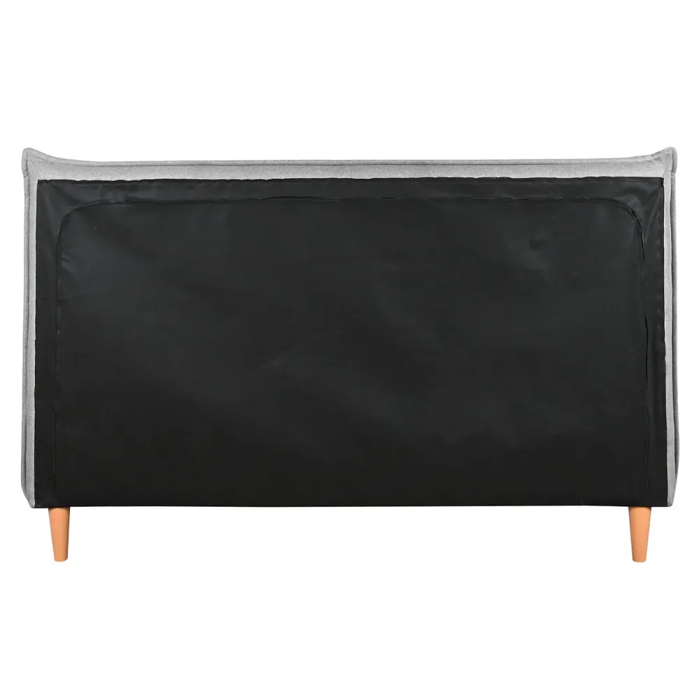 Letto Home ESPRIT Grigio chiaro 177 X 219 X 108 CM