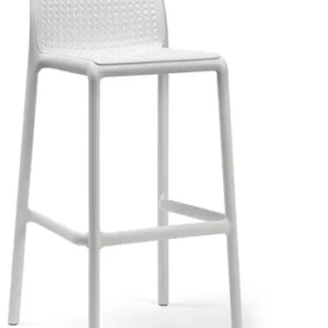 Lido Sgabello 49x51x97h Bianco
