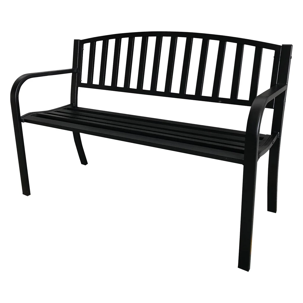 LIF - Panchina 'Lasin' Cm. 119 X 50 X H.75 - Nera COD. 6130370