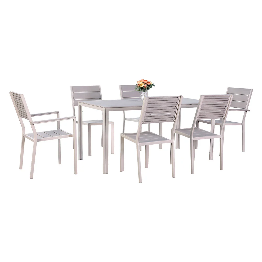 LIF - Set Giardino Acciaio 'Assos' Colore Beige COD. 6129876
