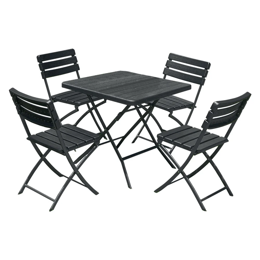 LIF - Set Giardino Polietilene Alta Densita 'Gavoi' Colore Nero COD. 6129818