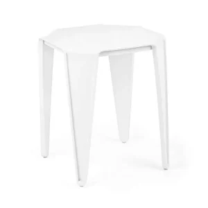 Linea camden sgabello bianco 0730160