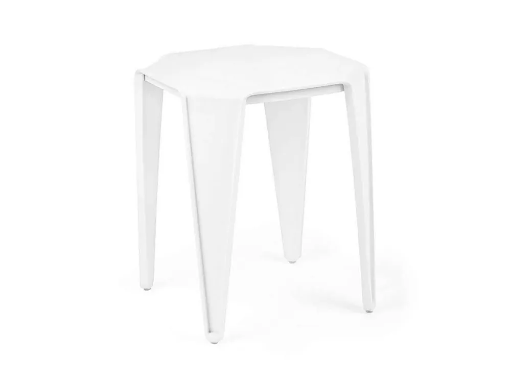Linea camden sgabello bianco 0730160