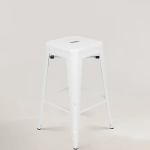 Lix Metal Counter sgabello bianco